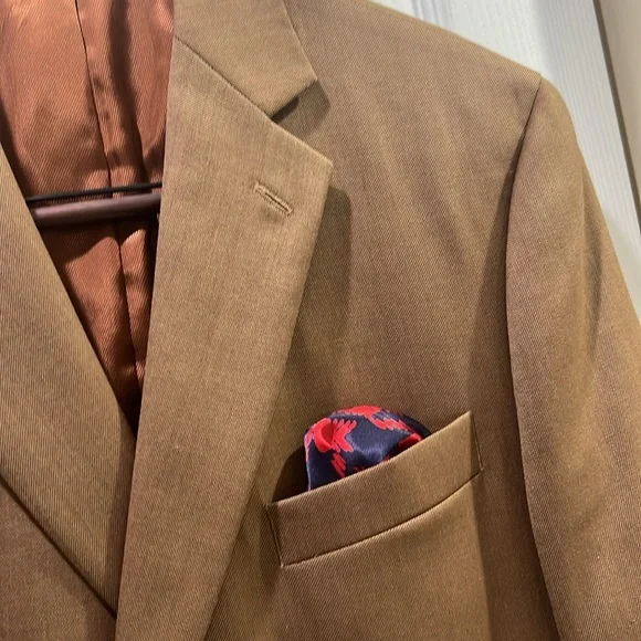 Men's Brown Blazer - Picture 4 of 9